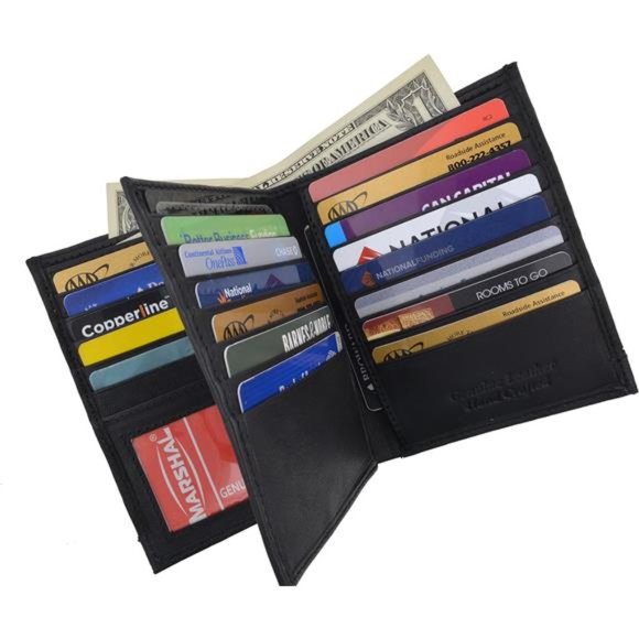 RFID Blocking Bifold Hipster Multi Credit Card ID Holder Camouflage - Picture 4 of 6